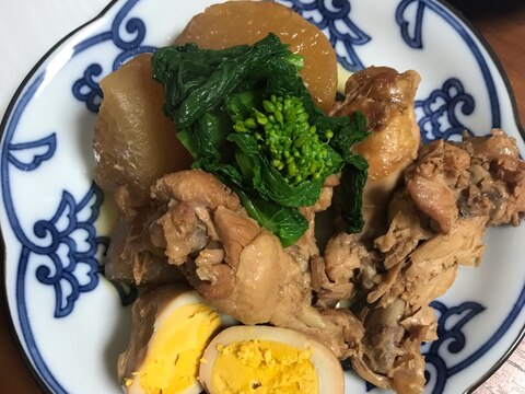 子ども大好き☆圧力鍋で柔らか手羽元と大根ホロホロ煮